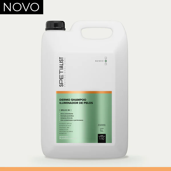 Dermo Shampoo Iluminador de Pelos 5L